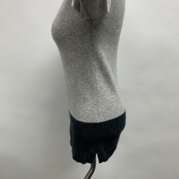 Premium Collection by Esmara Women's Sweater Small 4 6 Gray 100% Cashmere V-Neck - Picture 3 of 8